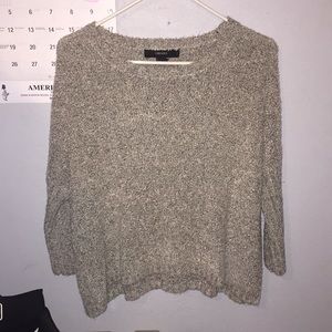 Cropped sweater